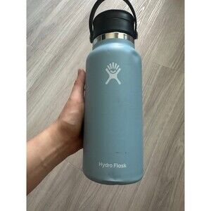 Hydro Flask 32oz Water Bottle Wide Mouth *Rain‎